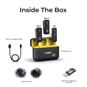 Digitek DWM 105 Wireless Microphone for Android & iOS - Equipments Wallah