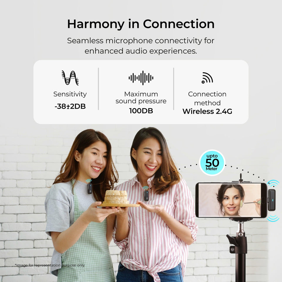 Digitek DWM 105 Wireless Microphone for Android & iOS - Equipments Wallah