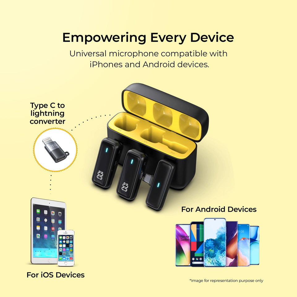 Digitek DWM 105 Wireless Microphone for Android & iOS - Equipments Wallah